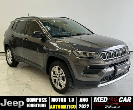 JEEP COMPASS 1.3 T270 TURBO FLEX LONGITUDE AT6